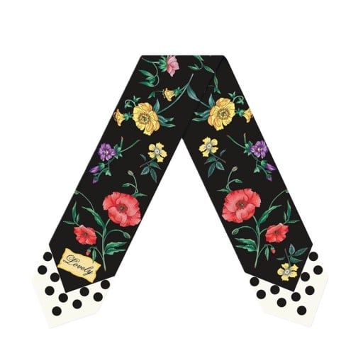 Púrpura ligero pañuelo estrecho para mujer 88 x 11 cm Pañuelo delgado para el cabello y el cuello Diadema para damas Accesorio para el bolso Todo