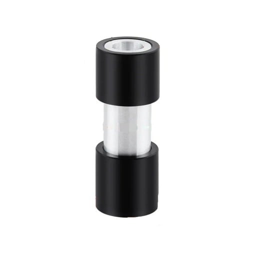 Puzdro zadného tlmiča horského bicykla s vonkajším priemerom 12 mm vnútorným 8 mm dĺžka 50 mm redukcia pre odpružený rám MTB bicykla