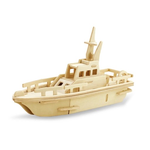 Puzzle 3D din lemn Model Tank din lemn Set creativ pentru copii și adulți Decorațiune realistă cu cutie de protecție OPP