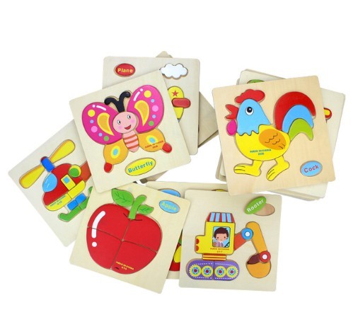 Puzzle di legno per bambini J629