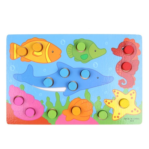 Puzzle drewniane dla dzieci J626