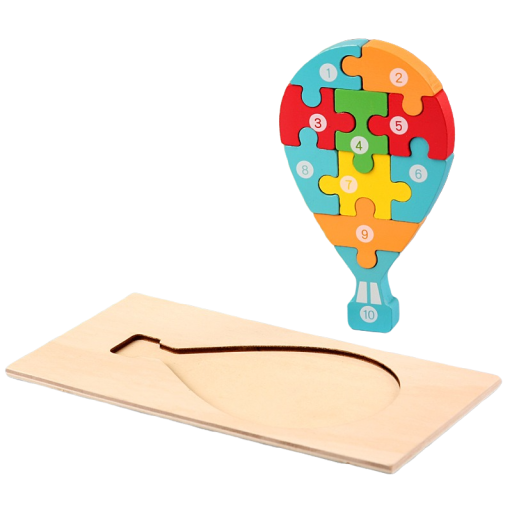 Puzzle en bois à encastrer Z192
