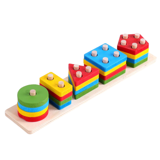 Puzzle en bois formes