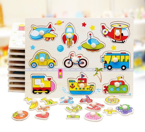 Puzzle en bois pour enfants legler J582
