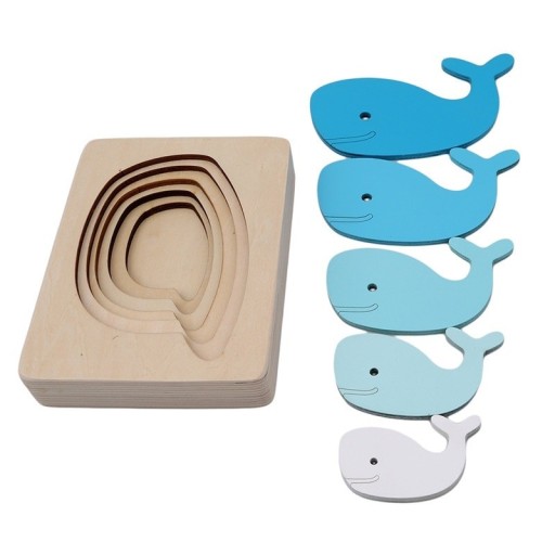 Puzzle multicouches animaux