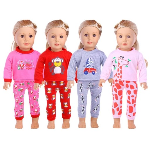 Pyjamas til dukker A1