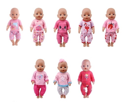Pyjamas til dukker