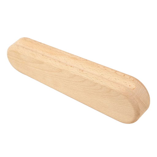 Pyökkipuinen räätälinläppä 24 x 6 x 3,7 cm Kaksipuolinen silitys- ja ompeluapu Painallusalusta tilkkutöille ja kankaille