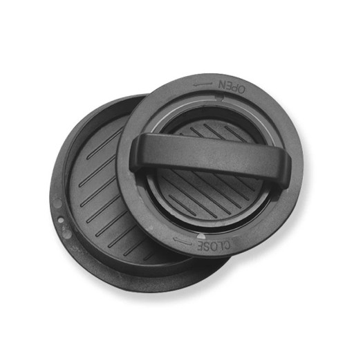 Pyöreä lihaprässi 10 cm ja 6 cm vuoilla Lihaprässi herkkukaupoille Keittiötarvike lihapullien, lihamurekkeiden ja pateen valmistukseen kotona