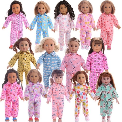 Pyžamo pre bábiky A2