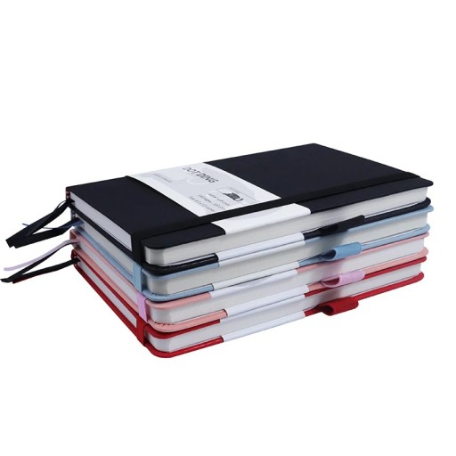 Quaderno a punti 21 x 14,5 cm Quaderno rigido con 160 pagine Adatto per pianificazione, journaling e scrittura creativa Elastico e fermaglio per penna