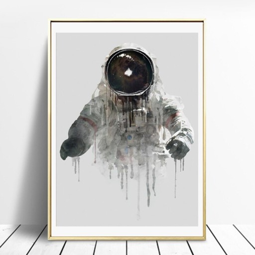 Quadro decorativo astronauta su tela
