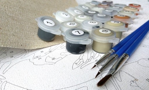 Quadro pittura per numeri