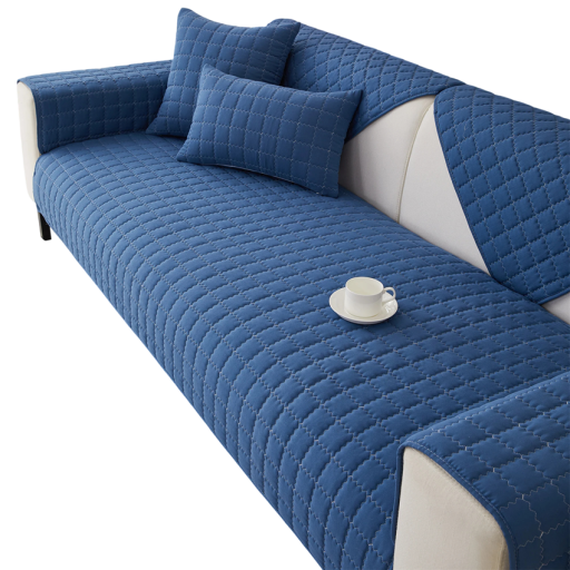 Quiltad halkfri överdrag för soffa 110 x 180 cm Skydd för soffor och klädsel Passar i vardagsrum och sovrum