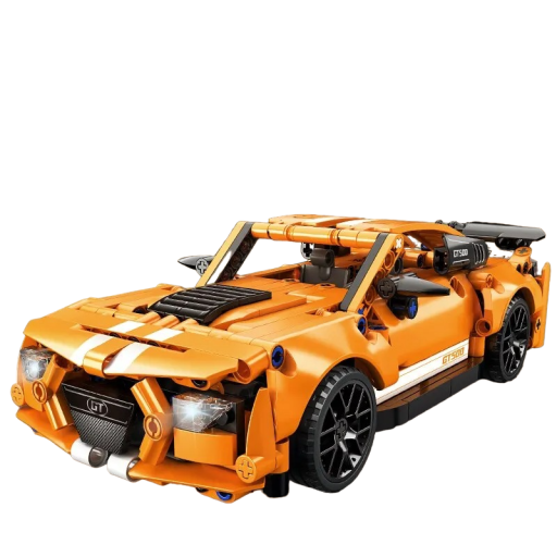 Racing Car Construction Set 456 Pieces Foldable Car