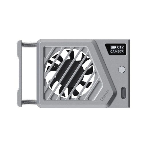 Radiateur de ventilateur 9,2 x 5,3 x 2,0 cm pour appareil photo Alliage d'aluminium Refroidissement actif pour Sony ZV-E1 R6 Mark II Fujifilm