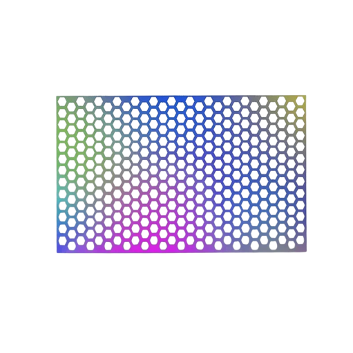 Rainbow Self-Adhesive Film 46x30 cm Colour Changing with Light Decorative Protective Film for Car Bodywork and Details