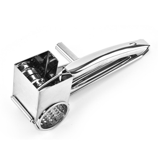 Raleador rotativo em inox para queijo