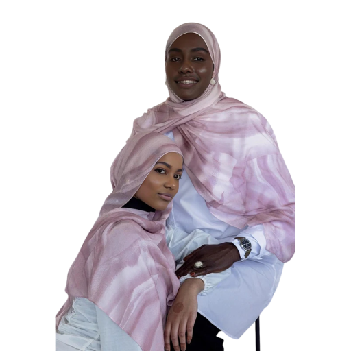Ramadáni hidzsáb finom márványmintával 80x180 cm poliészter hosszú sál imához és mindennapi viselethez