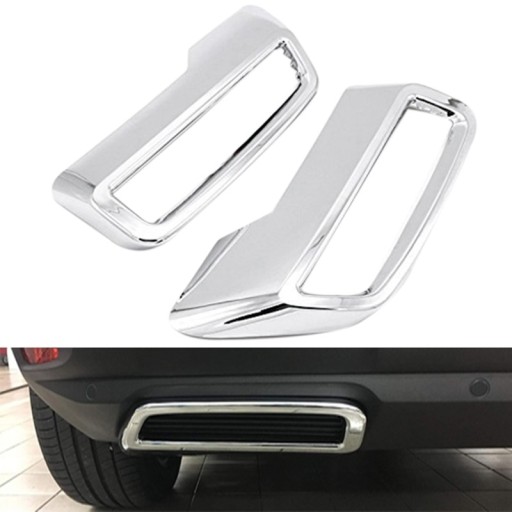 Ramequin pour embout d'échappement Peugeot 2 pcs