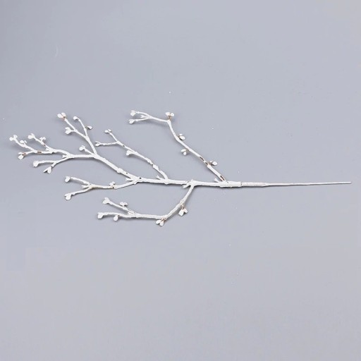 Ramita decorativa blanca 6 uds.