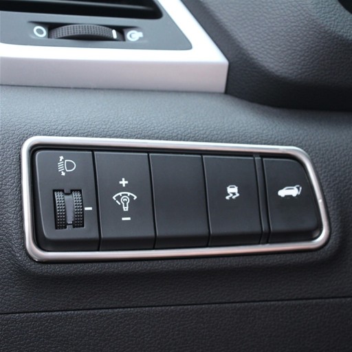 Ramka przycisku w samochodzie Hyundai Tucson