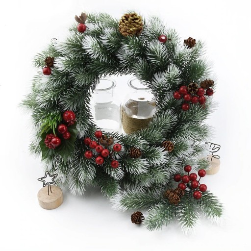 Ramo de pinheiro artificial 10 pcs