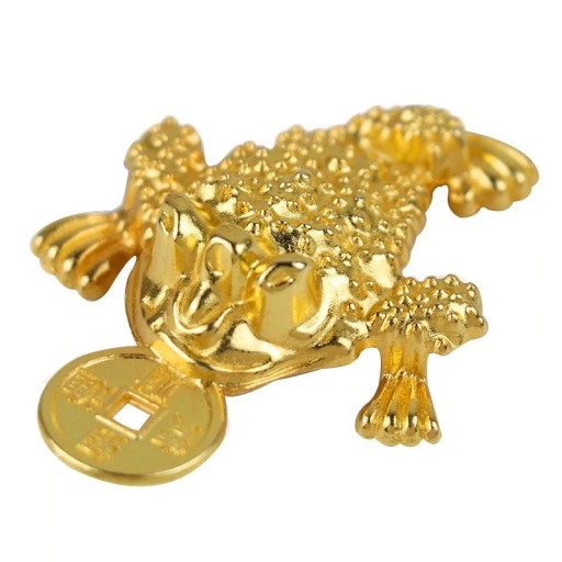 Rana monetaria Feng Shui a tre zampe 5 pz