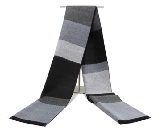 Randig scarf för män J1446