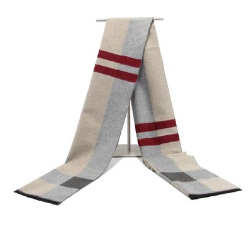 Randig scarf för män J1452