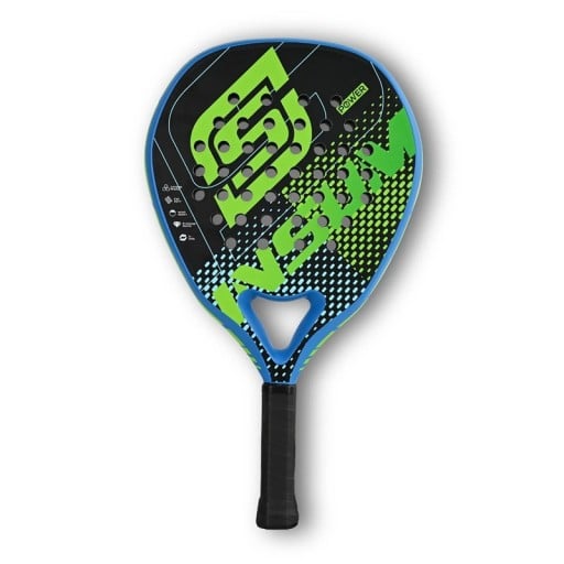 Raquette de Padel Insum Power Cadre en Carbone Noyau en Mousse EVA Douce Forme en Diamant Équilibre Tête Lourde Surface Perforée Pour les Courts de Padel