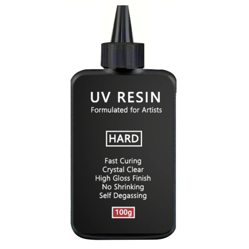 Rășină UV dură, cristalină, cu întărire ultravioletă, pentru fabricarea bijuteriilor, decorațiuni prin turnare, creații DIY, turnări detaliate
