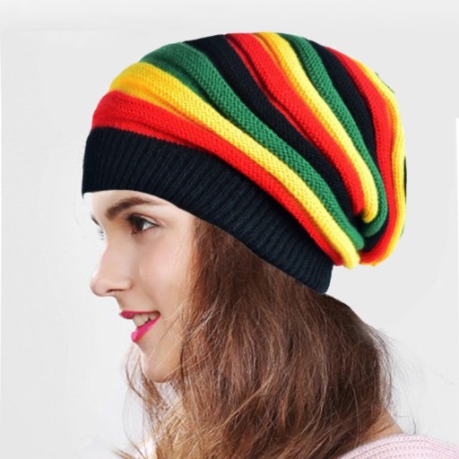 RASTA-Mütze für Damen