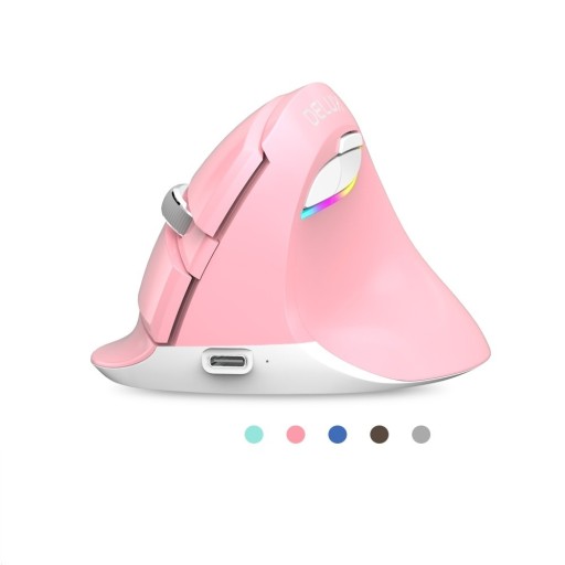 Rato ergonómico Delux M618 Mini