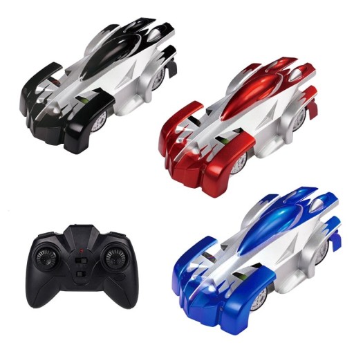 RC-auto ajaa seinällä