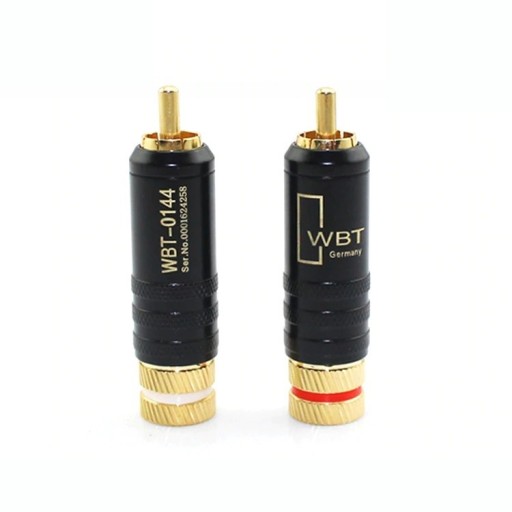 RCA-liitin 4 kpl