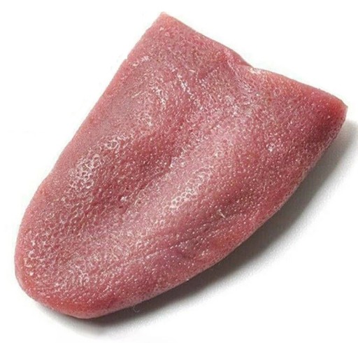 Realistic Fake Tongue Magic Prop Joke Tool Flexible Artificial Tongue Halloween Prop Extensible Tongue 5.5 x 3.8 x 1.2 cm