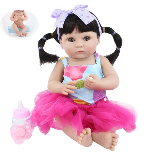 Realistická bábika dievčatko 40 cm