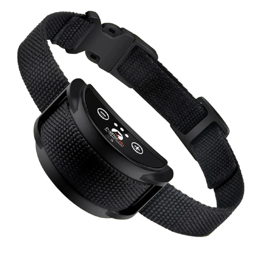 Rechargeable Bark Collar Waterproof Vibration Training Collar Adjustable Nylon Strap for Small Medium Large Dogs