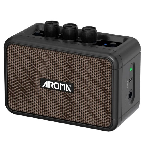 Rechargeable Portable Bluetooth Amplifier for Electric Guitars Compact Wireless Speaker with High Power and Clear Sound