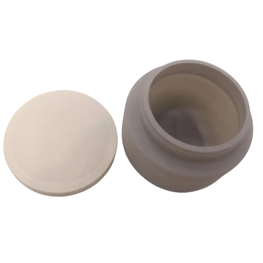 Récipient cosmétique en plastique avec couvercle à vis de 250 g boîte de rangement pour cosmétiques récipient en plastique pour crèmes et produits cosmétiques