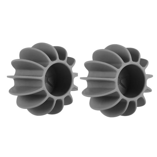 Recogedor de pelo de silicona para lavadora 2 uds.