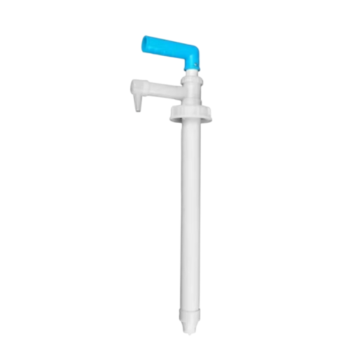 Ręczna pompa do przepompowywania cieczy z zabezpieczeniem przeciwzwrotnym plastikowa pompa do dozowania i przepompowywania cieczy z beczek i kanistrów