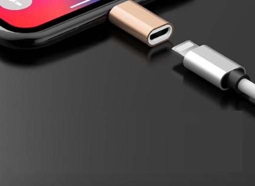 Reductor USB-C pentru Apple iPhone Lightning 2 buc