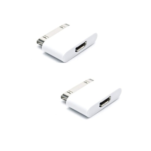 Redukce pro Apple iPhone 30pin na Micro USB 2 ks