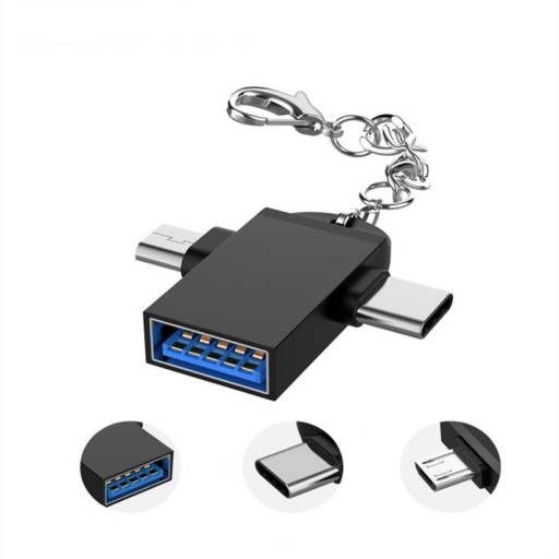 Redukcja USB-C / Micro USB na USB 3.0