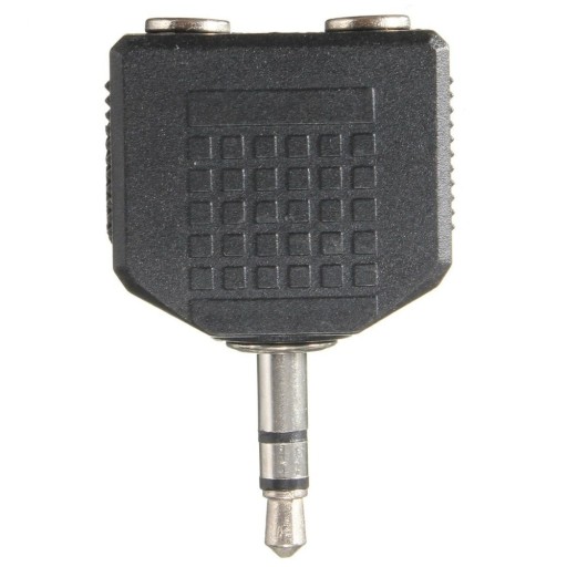 Reduktion stereo 3,5 mm jack / 2x 3,5 mm jack