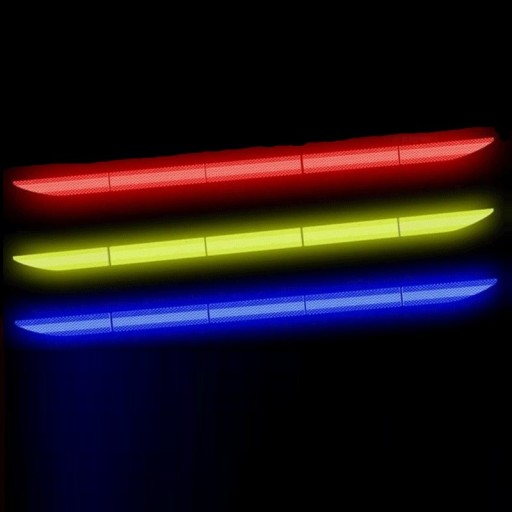 Reflective Car Sticker 5 pcs