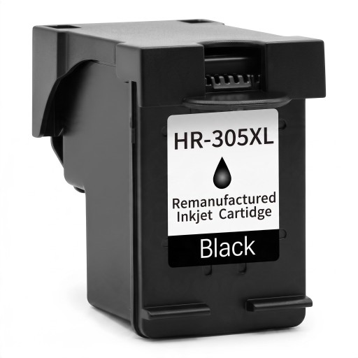 Refurbished HP 305XL Black Ink Cartridge 18 ml For 600 Pages With Chip For HP DeskJet 2700 2720 4110 4120 4130 and Envy 6020 Printers