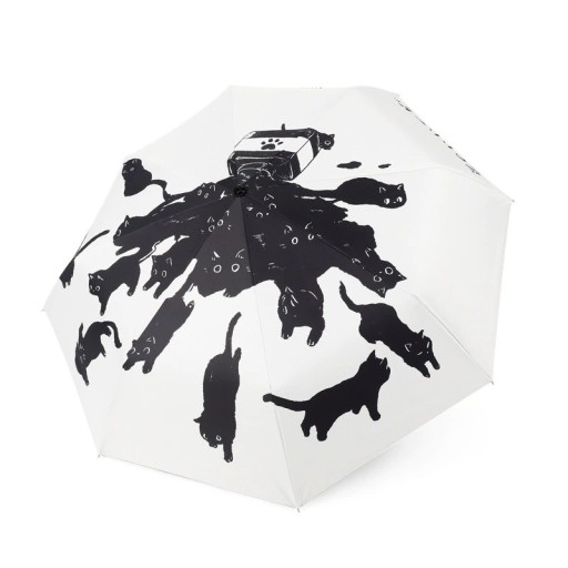 Regenschirm mit Katzen T1393